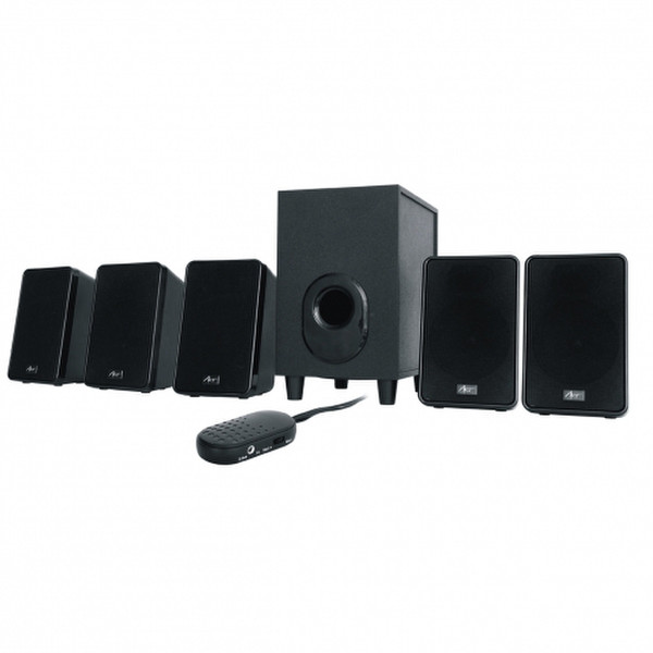ART AS-36 5.1 15W Black speaker set