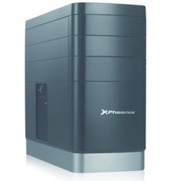 Phoenix Technologies PH2503 Desktop Schwarz, Silber Computer-Gehäuse