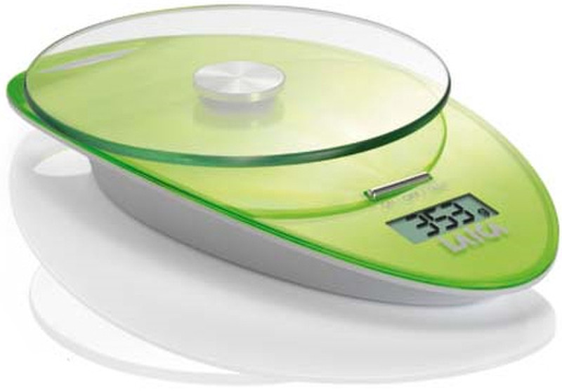Laica KS1005E Electronic kitchen scale Зеленый кухонные весы