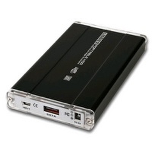 Axago EE25-40 USB 2.0 External Box 2.5Zoll USB Schwarz