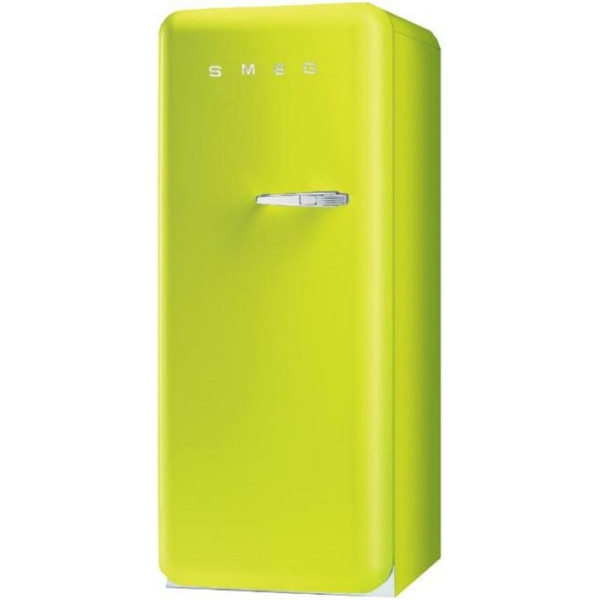 Smeg FAB28LVE1 freestanding 248L A++ Green combi-fridge