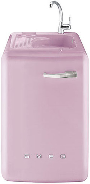 Smeg LBL14RO Freistehend Frontlader 7kg 1400RPM A+ Pink Waschmaschine