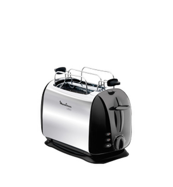Moulinex LT177E 2slice(s) 850, -W Black,Silver toaster