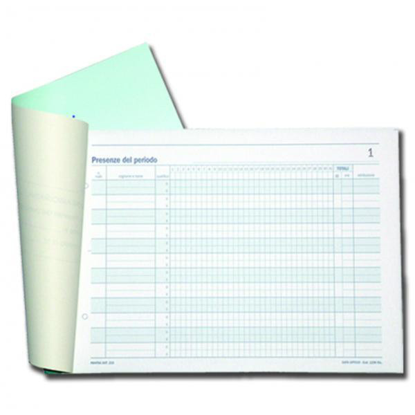 Data Ufficio 1208 accounting form/book