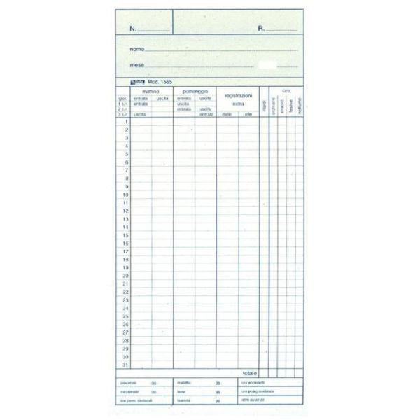 Data Ufficio 1565 accounting form/book
