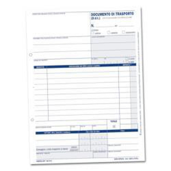 Data Ufficio 1607CD330 бухгалтерский бланк/книга