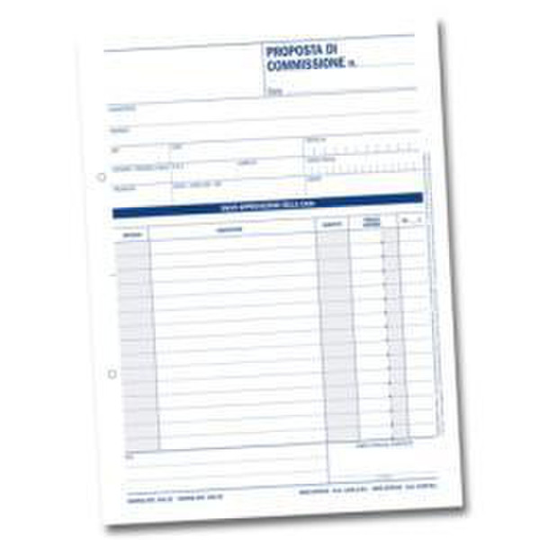 Data Ufficio 16721C000 Buchhaltungsformular & -Buch