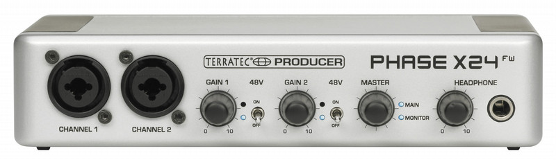Terratec Phase X24 FW ( 24 Bit/192 kHz Recording Interface) FireWire 4.1channels