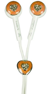 Logic3 Crystal Earphones – Heart Heart