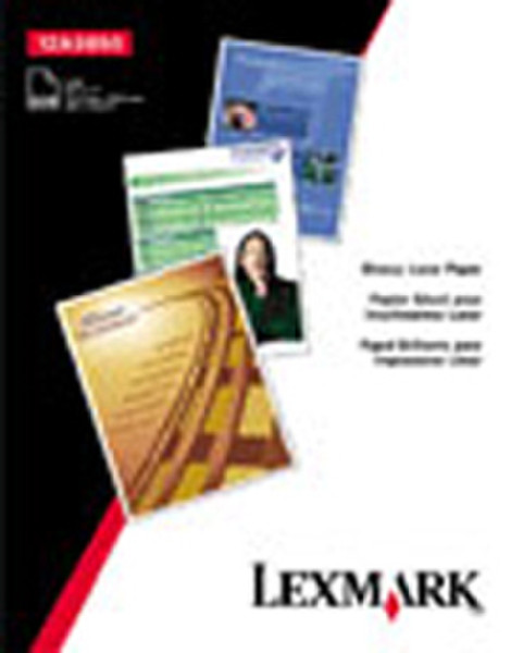 Lexmark Glossy Laser Paper, A4 (200) бумага для печати