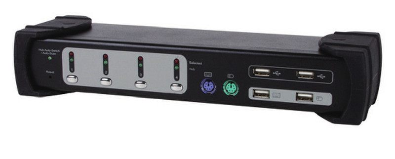 Equip Dual Monitor 4-Port Combo KVM Switch KVM switch