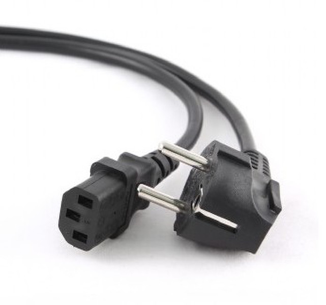 Gembird PC-186-VDE-10M CEE7/4 Schuko C14 coupler Black power cable