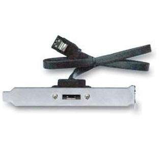 Akasa eSATA PCI Backplate adapter SATA II eSATA cable interface/gender adapter