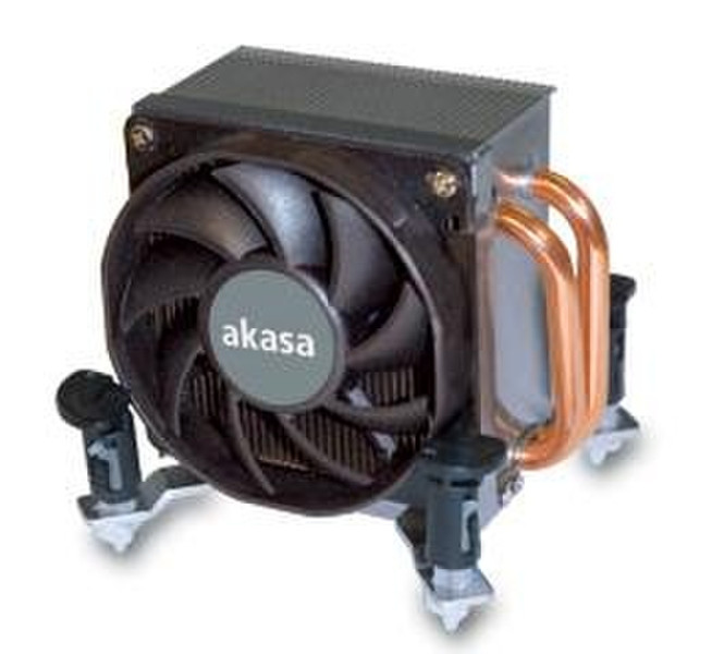 Akasa AK-975CU: Intel 775 2U H/pipe Cooler CU