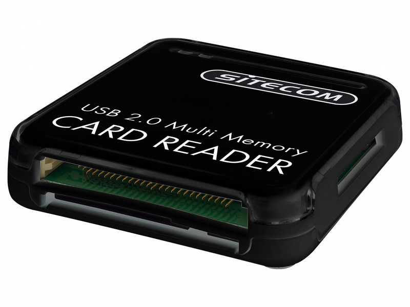 Sitecom TM-015 USB 2.0 Card Reader USB 2.0 Black card reader