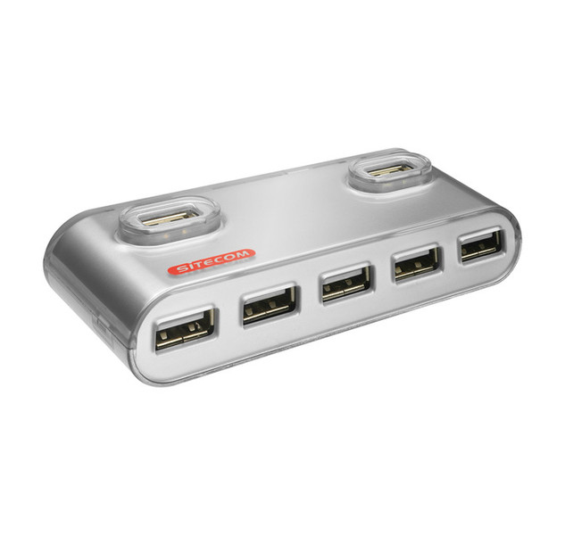 Sitecom USB 2.0 Hub 7 Port 480Mbit/s interface hub