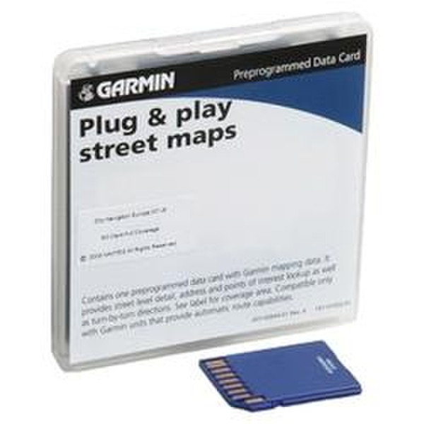 Garmin SD data card, City Navigator NT, Europe