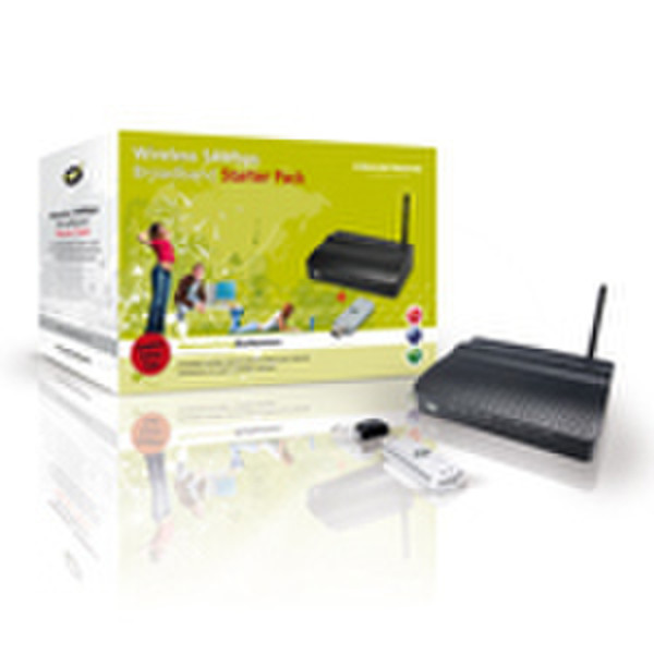 Conceptronic Wireless 54Mbps Broadband Starter pack WLAN access point
