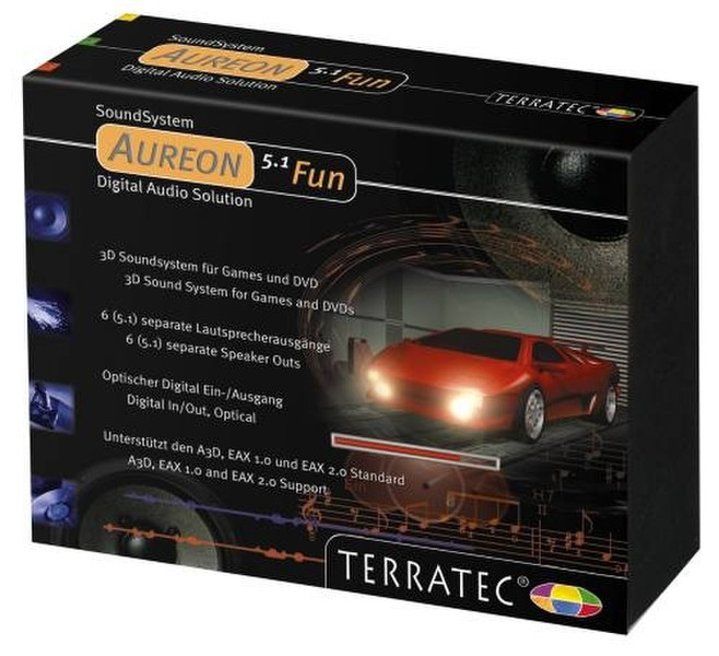 Terratec SoundSystem Aureon 5.1 Fun Internal 5.1channels PCI