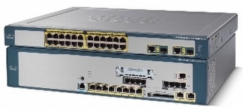 Cisco 32U CME Base + Cue-Phone FL w/ 8FXO+1VIC gateways/controller