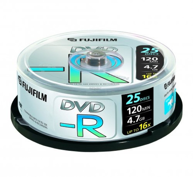 Fujifilm DVD-R 4.7GB 4.7GB DVD-R 25pc(s)