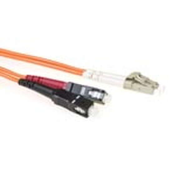 Intronics Multimode 50 - 125 DUPLEX LC-SC 1.0m 1м оптиковолоконный кабель
