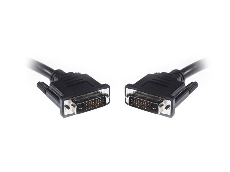 Cisco DVI-D, 25m 25m DVI-D DVI-D Black DVI cable