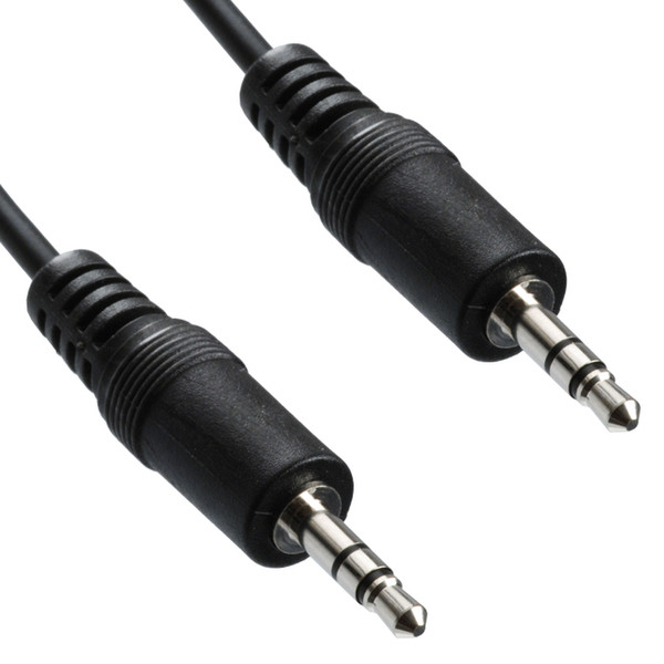 Cisco Audio, 0.8m 0.8м 3,5 мм 3,5 мм Черный аудио кабель
