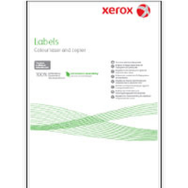 Xerox 003R93874 printer label