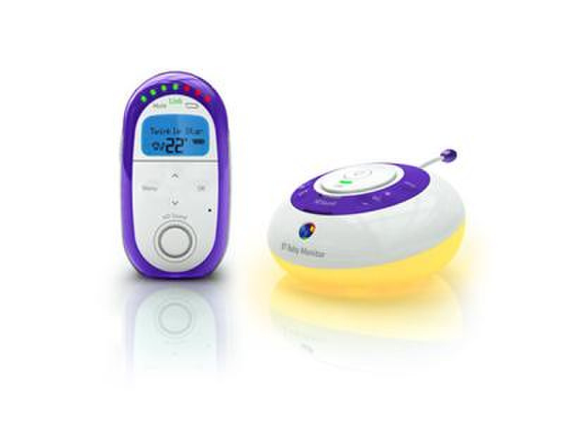 British Telecom Baby Monitor 250 DECT babyphone Пурпурный, Белый