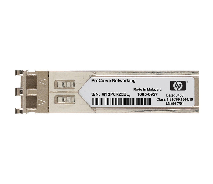 Hewlett Packard Enterprise X130 10G SFP+ LC SR 10000Mbit/s SFP+ 850nm Multi-mode network transceiver module