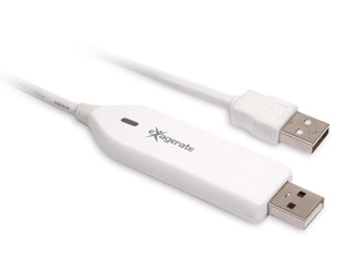 Hamlet XU2LINKFL 1.8m USB A USB A White USB cable