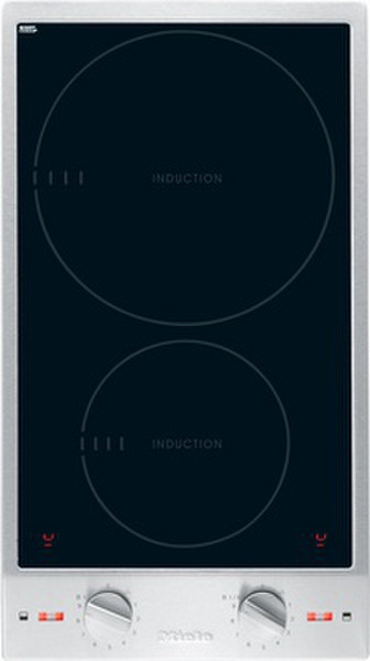 Miele CS 1212 I built-in Electric induction Black,White