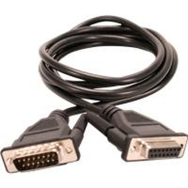 Digiconnect Joystick Extension Cable 1.8m 15 pin 15 pin Черный кабельный разъем/переходник