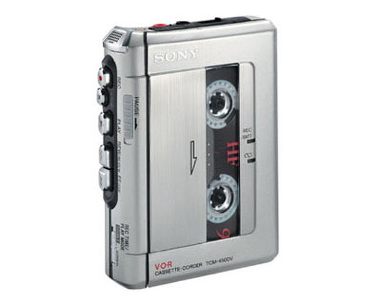 Sony TCM-450DV Cеребряный кассетный плеер