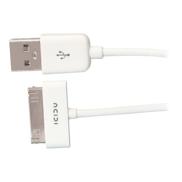 ICIDU iPhone Charge & Sync Cable 1.8m 1.8m Weiß Handykabel