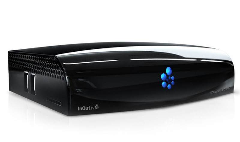 InOutTV iZapper 4G HD Ethernet (RJ-45),IPTV,Terrestrial Full HD Black TV set-top box