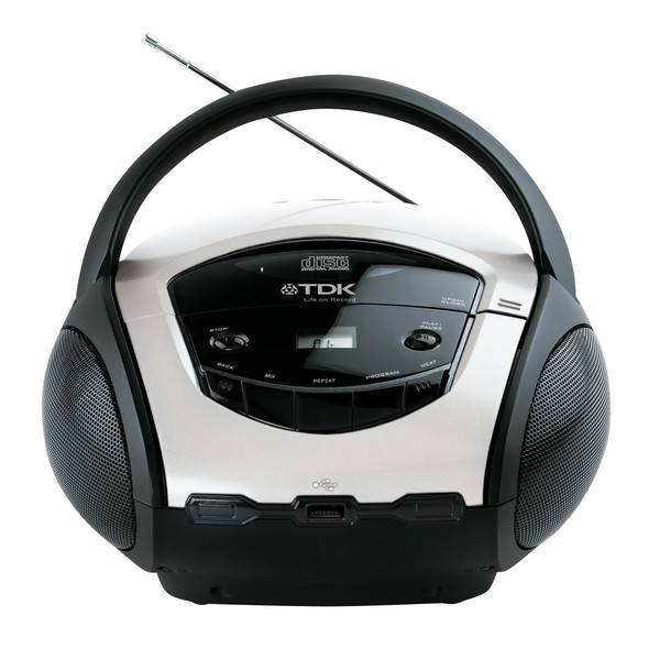 TDK TBC8717 Аналоговый Черный, Cеребряный CD радио