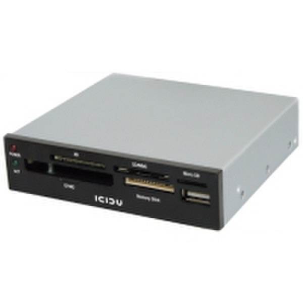 ICIDU 3.5" Card Reader Внутренний USB 2.0 Черный устройство для чтения карт флэш-памяти