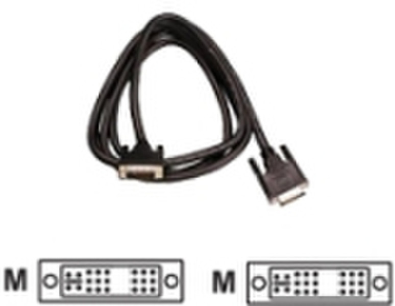 Digiconnect DVI-I Monitor Cable 5m 5m DVI-I DVI-I Schwarz DVI-Kabel