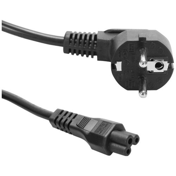 ICIDU Notebook / PDA Mickey Mouse Shape Power Cable 1,8m 1.8m Mickey Mouse shape Black power cable