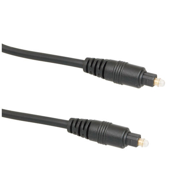 ICIDU Optical Audio (Toslink) Cable, 10m 10m Schwarz Audio-Kabel