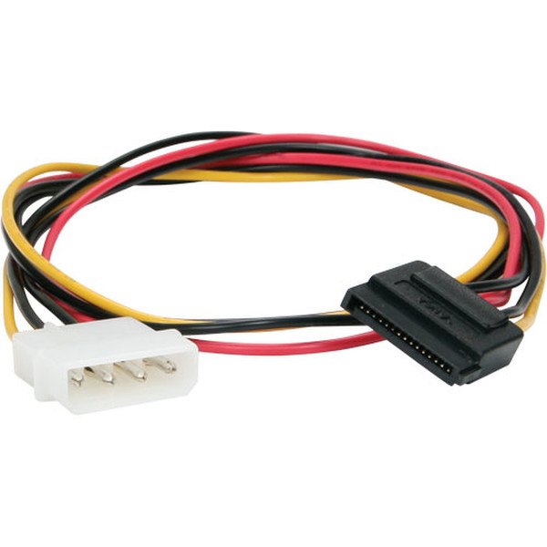 ICIDU S-ATA Power Cable, 60cm 0.6m Red SATA cable