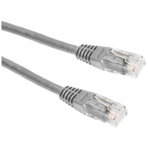 ICIDU UTP CAT5 Network Cable, 5m 5m Grey networking cable