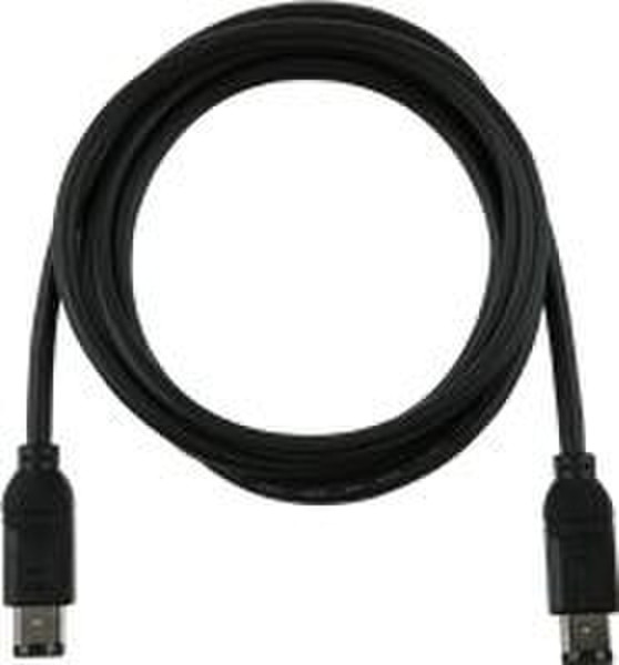 Digiconnect Firewire 6-6 Cable 1.8m 1.8m Black firewire cable