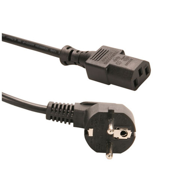 ICIDU Standard Power Cable 230V, 1,8m 1.8м Черный кабель питания