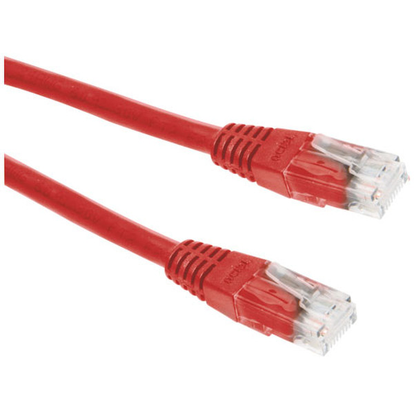 ICIDU UTP CAT6 Network Cable Red, 0,5m 0.5m Rot Netzwerkkabel
