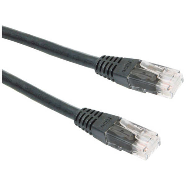 ICIDU UTP CAT6 Network Cable, Black, 3m 3m Black networking cable