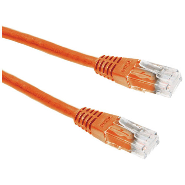 ICIDU UTP CAT5 Cross Network Cable, 2m 2m Orange networking cable