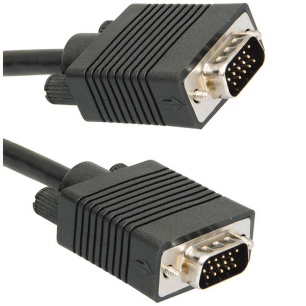 ICIDU VGA Monitor Cable, 2m 2m Schwarz VGA-Kabel